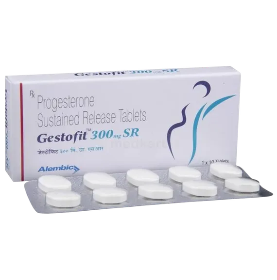 gestofit sr 300mg tablet 10's